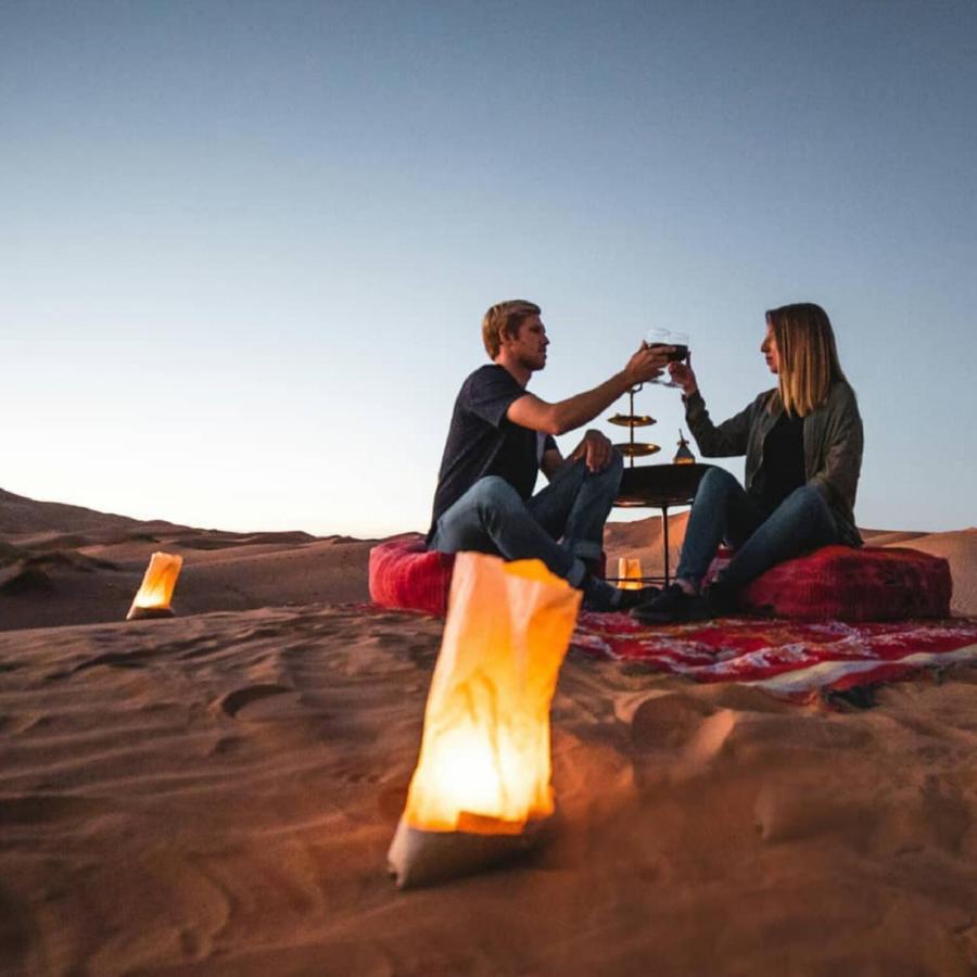 Отель Erg Chebbi Camel Trek Camp Мерзуга Экстерьер фото